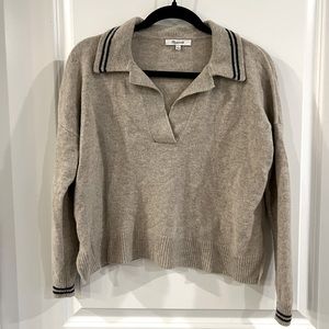 Madewell cropped sweater size SMALL